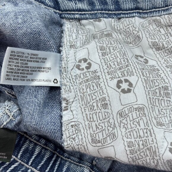 Wild Fable Womens High-Waisted Paperbag Denim Shorts Size S Blue Cotton Blend - Picture 9 of 10